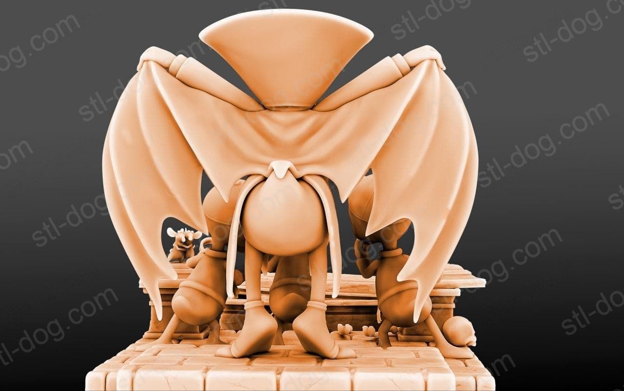 唐老鸭(Duck Tale)3D打印图纸